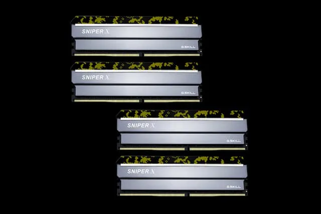 G.Skill Sniper X F4-3600C19Q-64GSXKB RAM-minnen 64 GB 4 x 16 GB