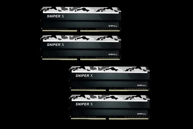 G.Skill Sniper X F4-2400C17Q-32GSXW RAM-minnen 32 GB