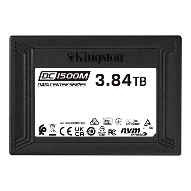 Kingston Technology DC1500M U.2 Enterprise SSD 3840