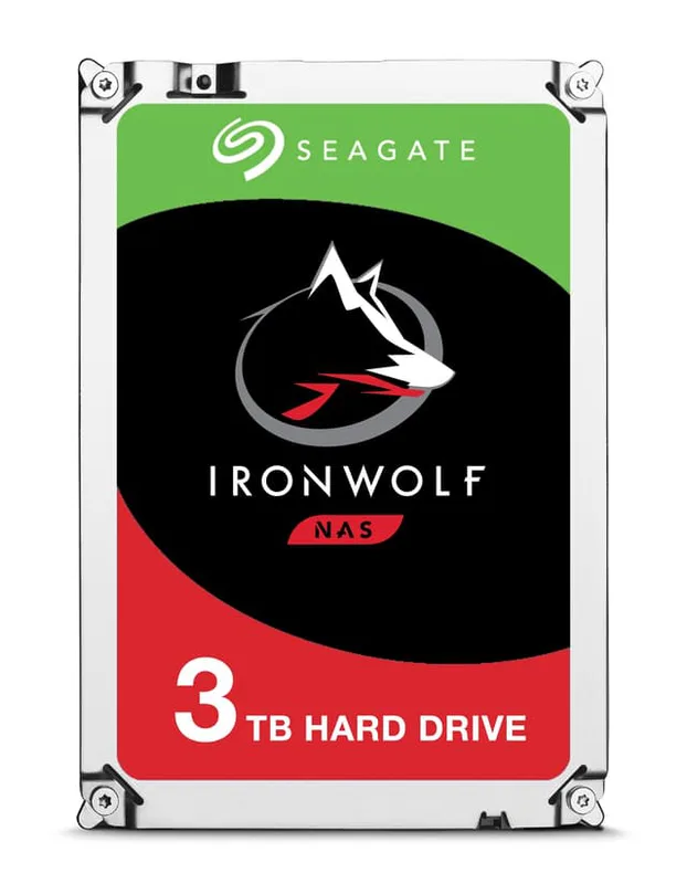 Seagate IronWolf ST3000VN007 interna hårddiskar 3.5" 3000 GB Serial ATA III