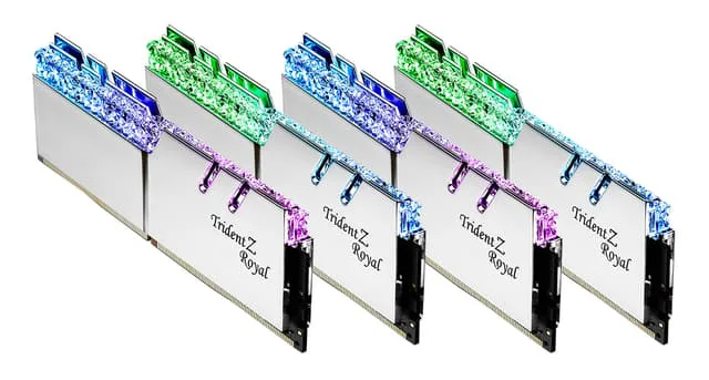 G.Skill Trident Z Royal F4-4000C17Q-32GTRS RAM-minnen 32