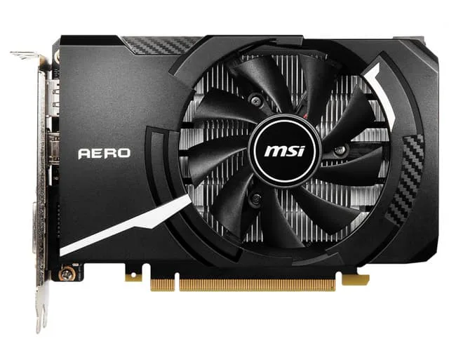 MSI GeForce GTX 1650 D6 AERO ITX OCV1