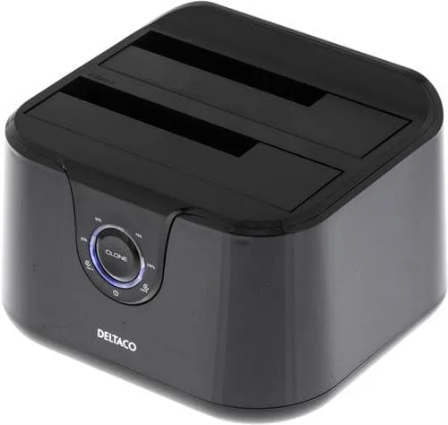 Deltaco MAP-GD35U3 Dockningsstation för lagringsenhet USB 3.2 Gen 1