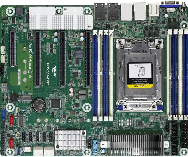 ASRock Rack TRX40D8-2N2T Moderkort ATX