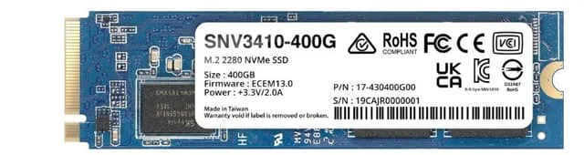 Synology SNV3410 NVMe SSD