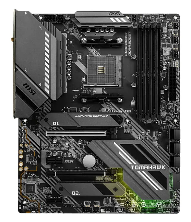 MSI MAG X570S TOMAHAWK MAX WIFI moderkort
