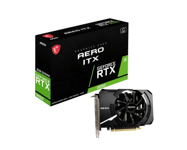 MSI GEFORCE RTX 3050 AERO ITX 8G