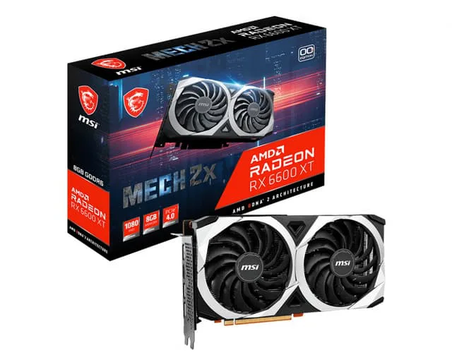 MSI RX 6600 XT MECH 2X 8G OC