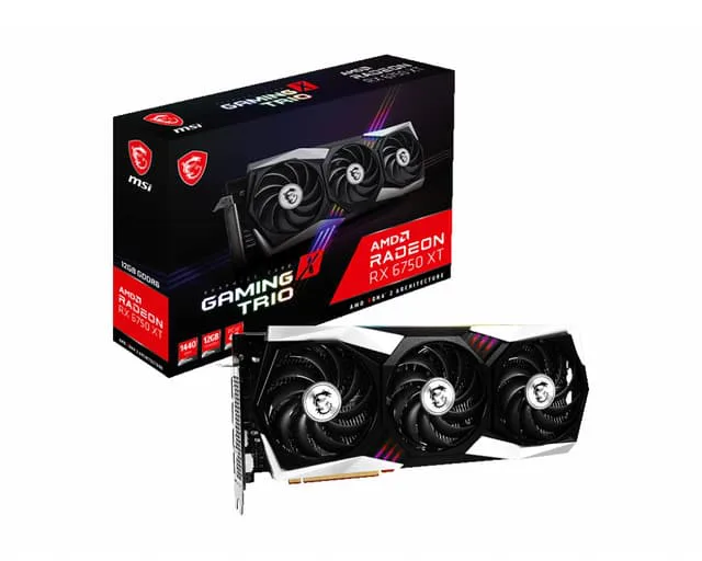 MSI Radeon RX 6750 XT GAMING X TRIO 12G