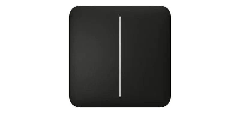 Ajax Systems 52147.144.BL SoloButton (2-gang)