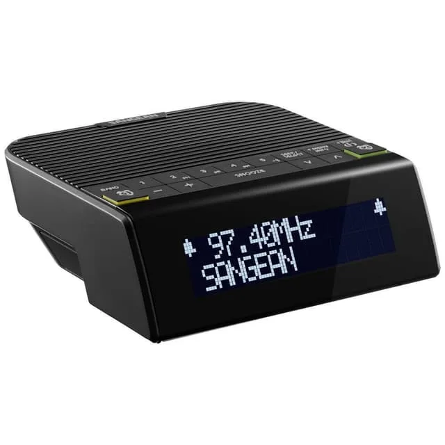 Klockradio Sangean DCR-90 BT DAB+, FM Väckningsfunktion Svart