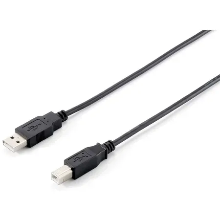 Equip 128860 USB-kabel USB 2.0 1,8 m USB A USB B Svart