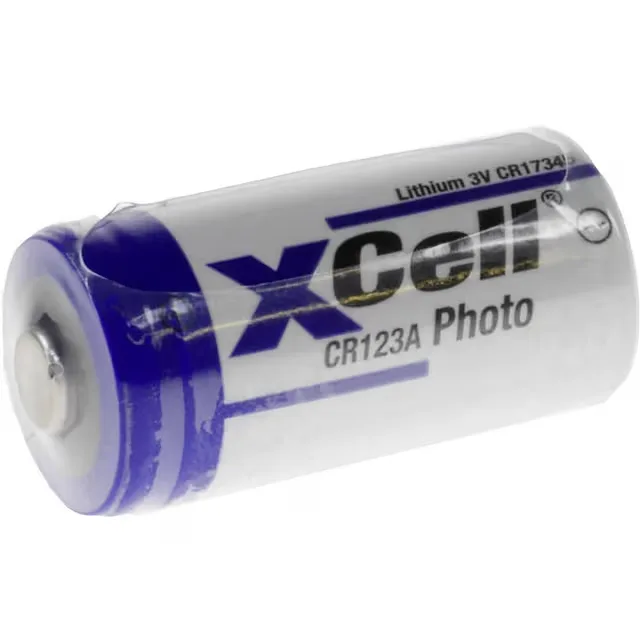 XCell photo123 CR123A Fotobatteri Litium 1550 mAh 3 V 1 st