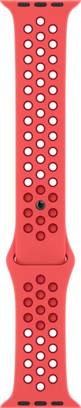 Apple Watch 45 mm Nike Sport band (bright crimson/gym red)