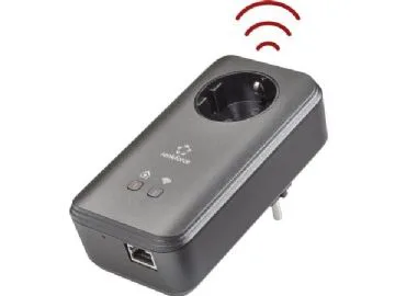 Renkforce PL600D WiFi Powerline WLAN Einzel Adapter
