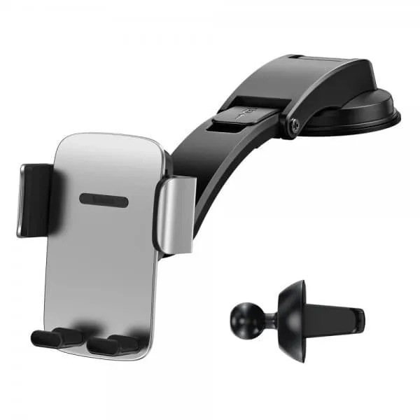 Baseus Bilhållare Easy Control Pro Clamp Silver