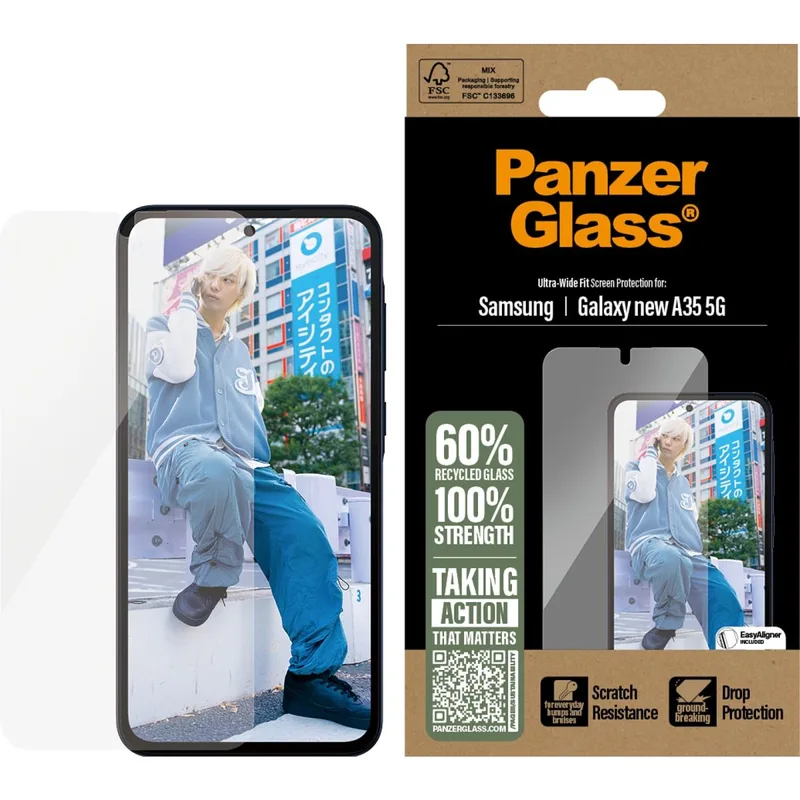 PanzerGlass - Screen Protector Galaxy A35 5G Ultra UWF