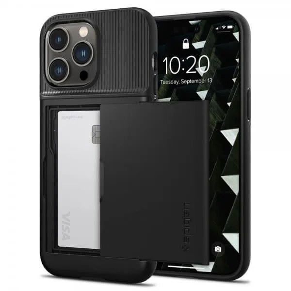 Spigen iPhone 14 Pro Skal Slim Armor