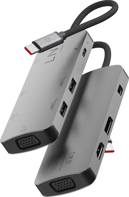 LinQ 7-i-1 USB-C-hubb