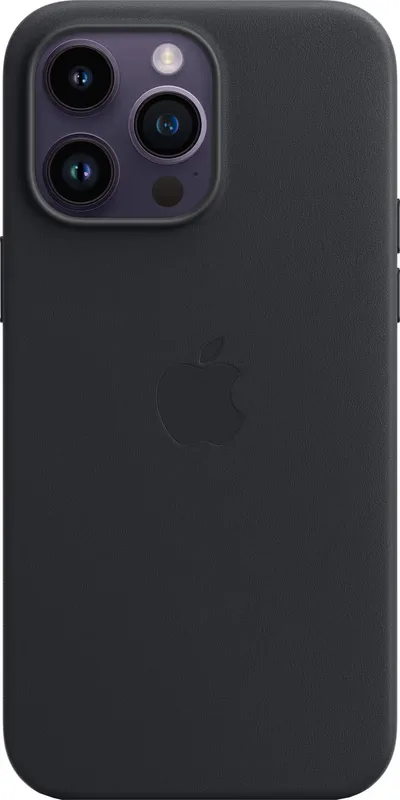 iPhone 14 Pro Max läderskal med MagSafe (Midnight)