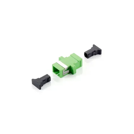 Equip 156144 fiberadapter SC/APC 12 st Grön