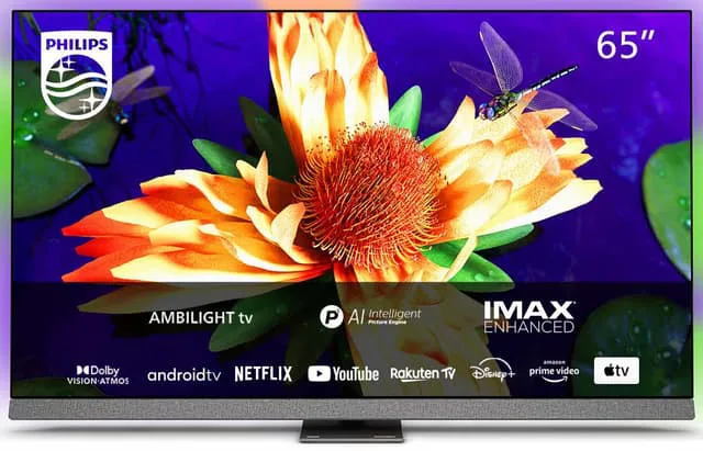 Philips 65" OLED907 4K OLED Ambilight Smart TV (2022)