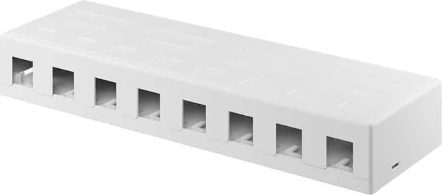 Keystone tom kåpa, 8-port