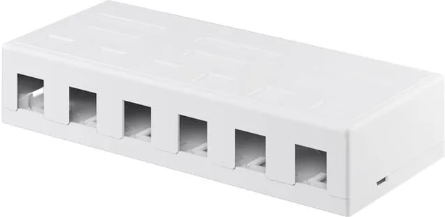 Keystone tom kåpa, 6-port