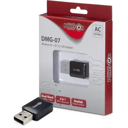 Inter-Tech DMG-07 trådlös USB-nätverksadapter