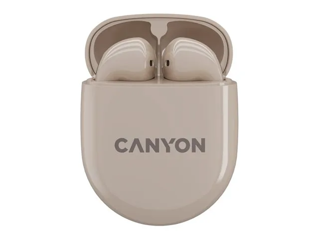 Canyon TWS-6 trådlösa gamingheadset med Bluetooth 5.3, svart