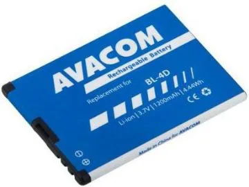 AVACOM GSNO-BL4D-S1200A för Nokia E7, N8 Li-Ion 3,7V 1200mAh (ersätter BL-4D)