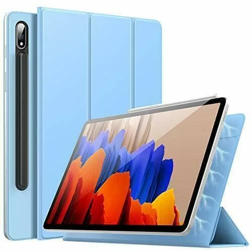 Teknikproffset Tri-fold fodral med stativfunktion för Galaxy Tab S7 11""