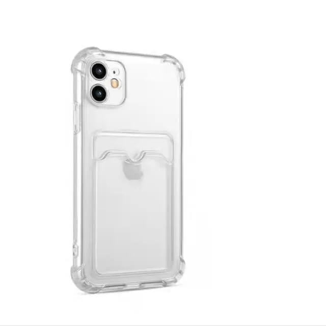INF iPhone 11 skal med korthållare TPU