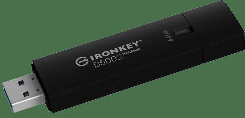 Kingston Ironkey D500SM Encrypted 64GB Managed