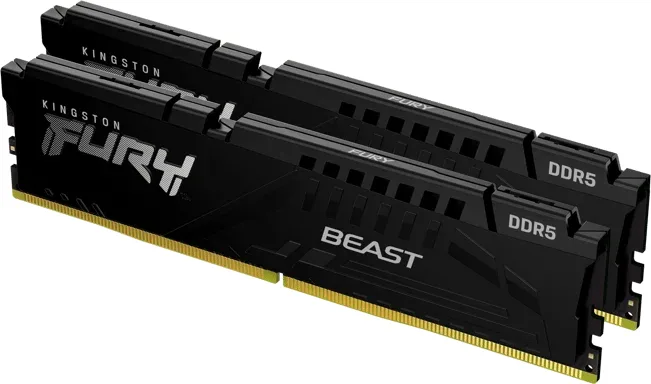 Kingston 128GB (2x64GB) DDR5 5600MHz CL36 FURY Beast AMD EXPO/Intel XMP 3.0