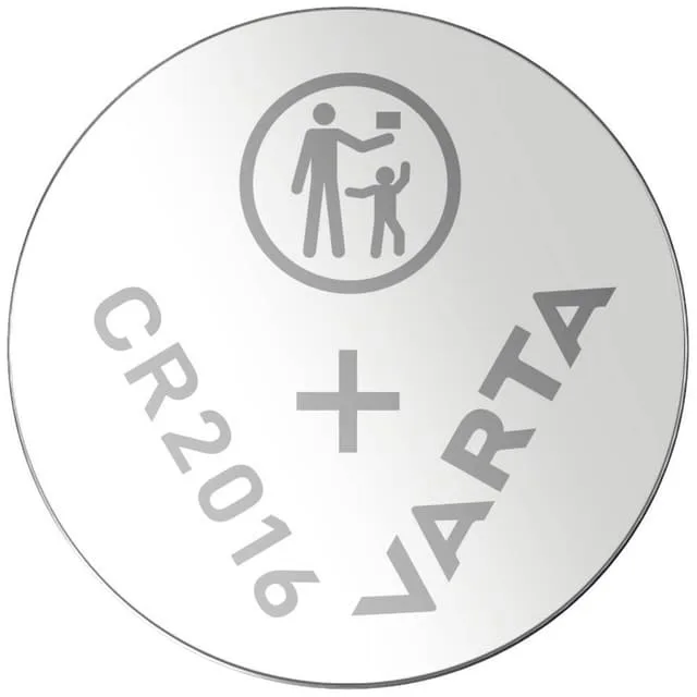 Varta LITHIUM Coin CR2016 Bli 5 Knappcell CR 2016