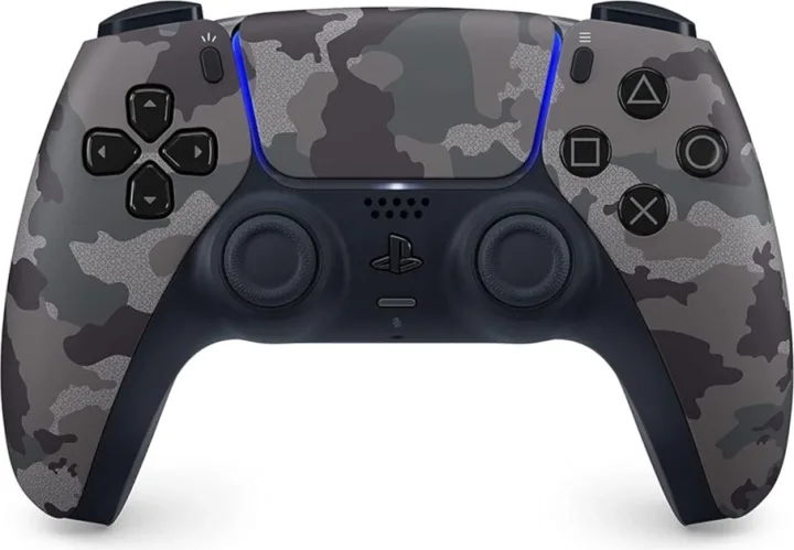 Sony Playstation 5 Dualsense-kontroll – grå kamouflage