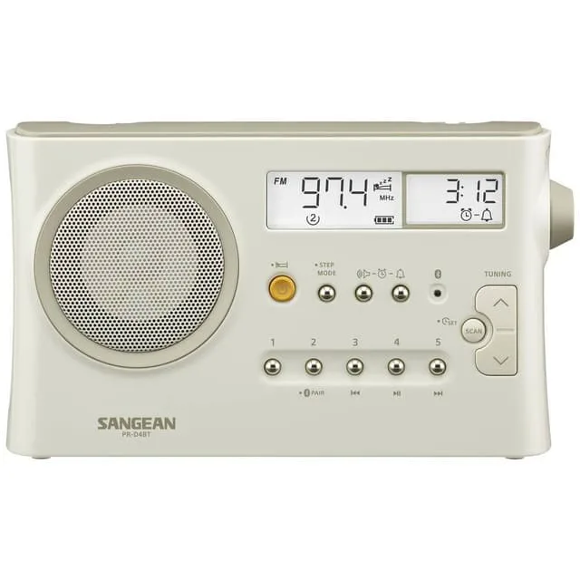 Bordsradio Sangean PR-D4 BT HF, AM, LF, FM