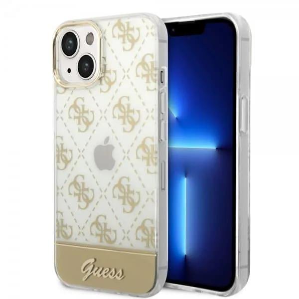 Guess iPhone 14 Plus Skal Bottom Stripe