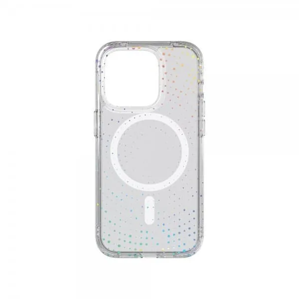 Tech21 - Evo Sparkle MagSafe Skal – iPhone 14 Pro – Transparent