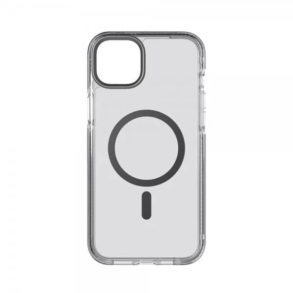 Tech21 – Evo Crystal MagSafe – iPhone 14 Plus/15 Plus – Grafitgrå