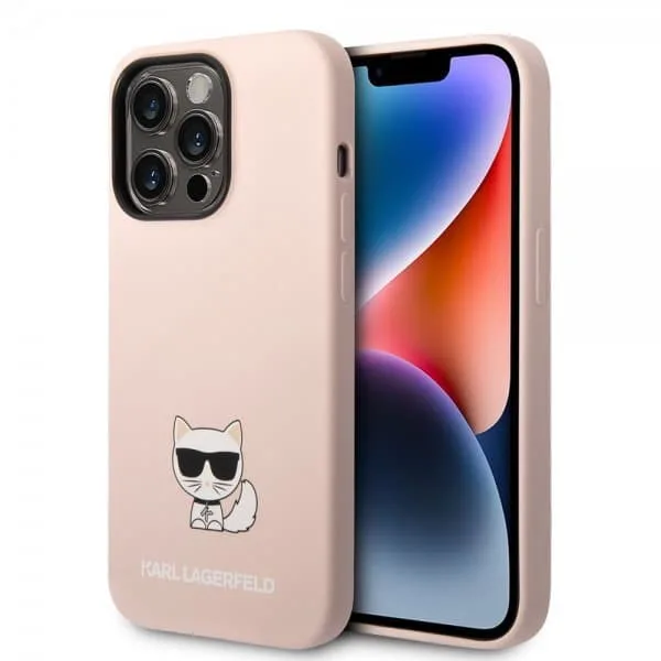 Karl Lagerfeld iPhone 14 Pro Skal Liquid Silicone