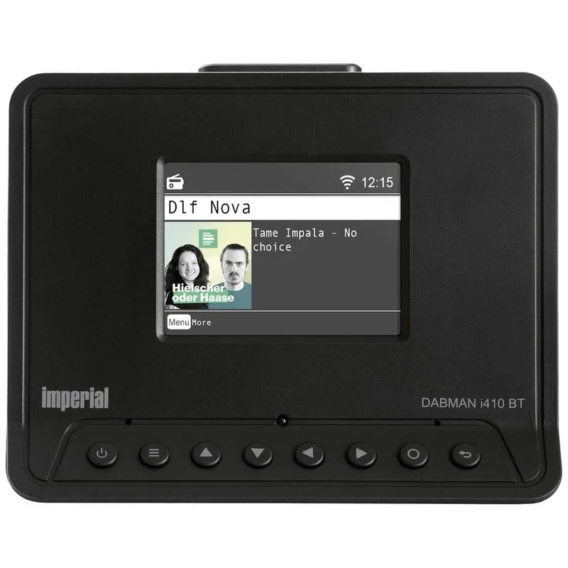 Imperial DABMAN i410 BT hybridradio, DAB+, FM, internet, Bluetooth, svart