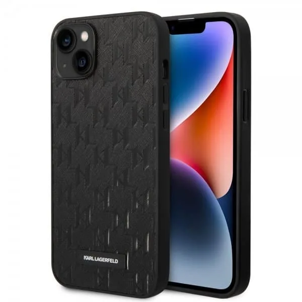 Karl Lagerfeld iPhone 14 Plus Skal Saffiano Monogram