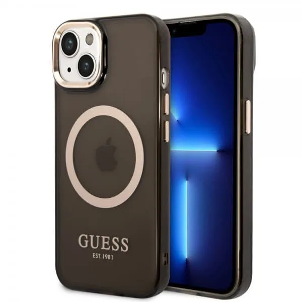 Guess iPhone 14 Plus Skal Translucent MagSafe