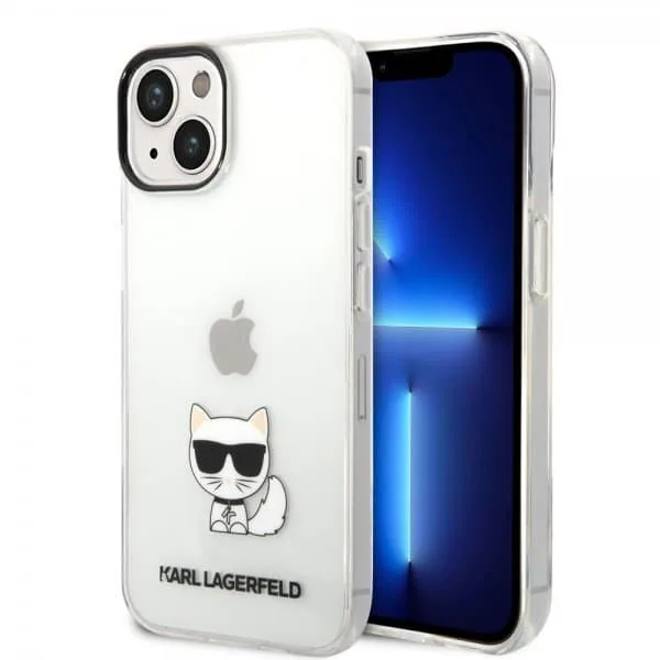 Karl Lagerfeld iPhone 14 Plus Skal Printed Choupette