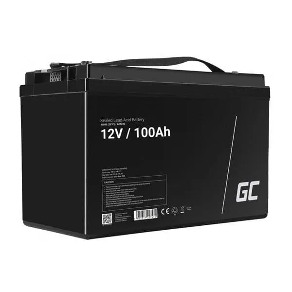 Green Cell AGM Batteri 12V 100Ah