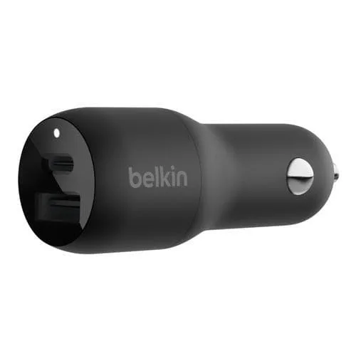 37W - 25W USB-C PD PPS + 12W USB-A Dual Car Charger