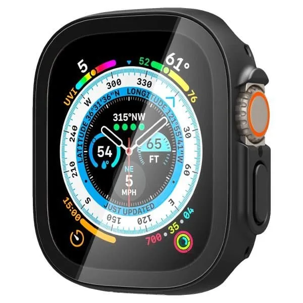 Spigen Apple Watch Ultra Skal med Skärmskydd Thin Fit 360