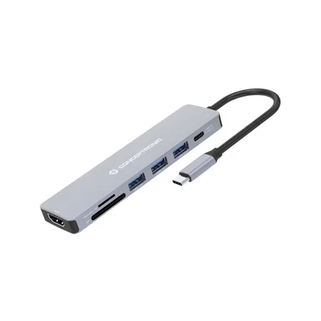 Conceptronic USB-C-dock med HDMI, USB 3.0 och 100 W PD